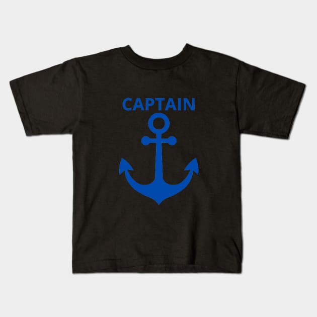 Captain Kids T-Shirt by Kakaia